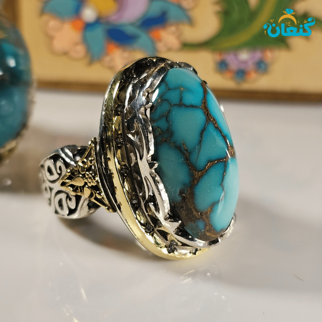 بادومی گلکاسنی نسخه صفوی تاجدار