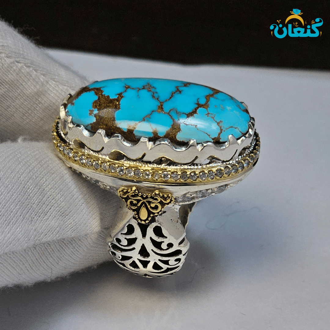 صفوی آبی رگه طلایی - Image 3