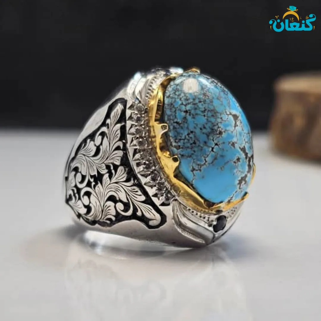 انگشتر فیروزه قلم لیزر اروپایی - ???? 2