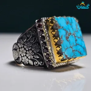 انگشتر فیروزه گلدون نسخه اول - ????? ???? ?????