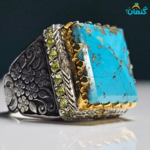 انگشتر فیروزه گلدون نسخه دوم - ????? ???? ?????