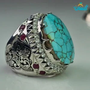 انگشتر فیروزه عنکبوتی قلم لیزر - ????? ???? ?????