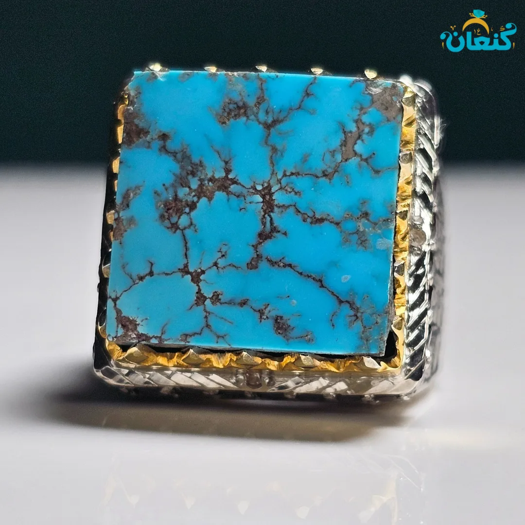 انگشتر فیروزه گلدون نسخه اول - ???? 4