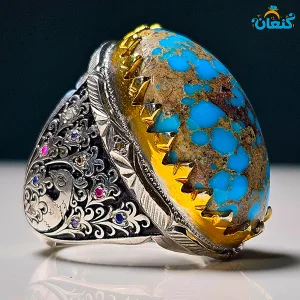 انگشتر فیروزه تاج طاووس - ????? ???? ?????