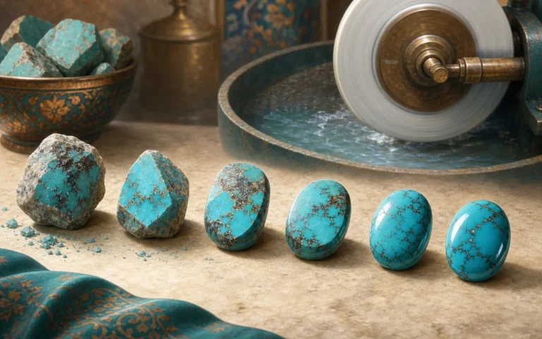 تراش فیروزه؛ چرا فرم کابوشن برای انگشتر محبوب است؟