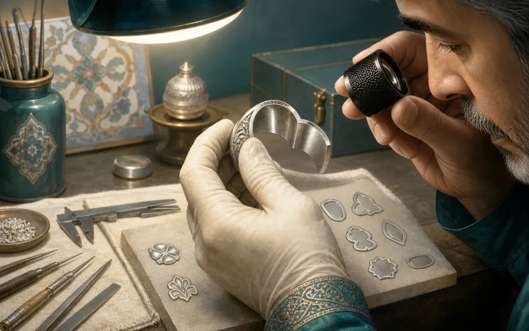 کیفیت رکاب نقره انگشتر را چگونه بررسی کنیم؟