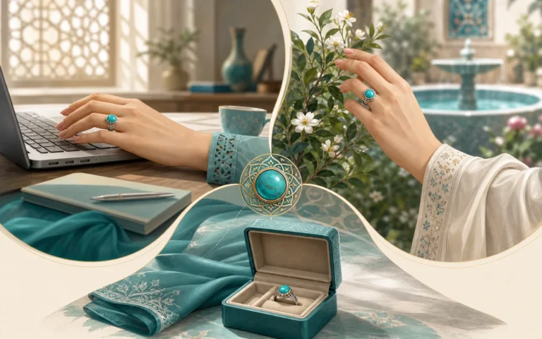 آیا می‌توان هر روز انگشتر فیروزه پوشید؟