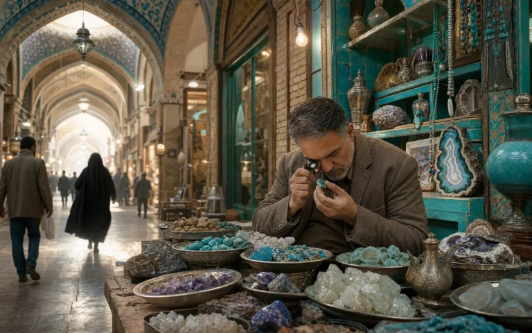 راهنمای خرید فیروزه از بازار رضا مشهد